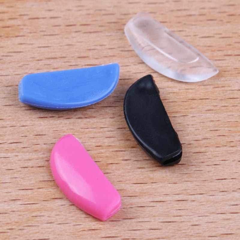 Pairs Set Anti Slip Silicone Nose Pads For Eyeglasses Glasses Frame