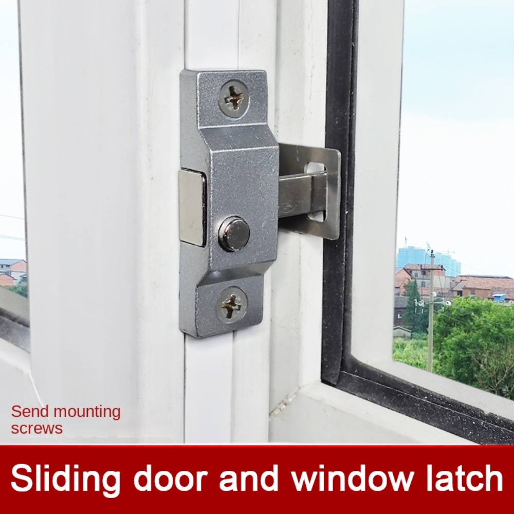 Schiebetür Fenster verriegelung Zink legierung Diebstahls icherung Feder riegel Verriegelung Schrank Schnalle Tür Haspeln Schloss Möbel Hardware-