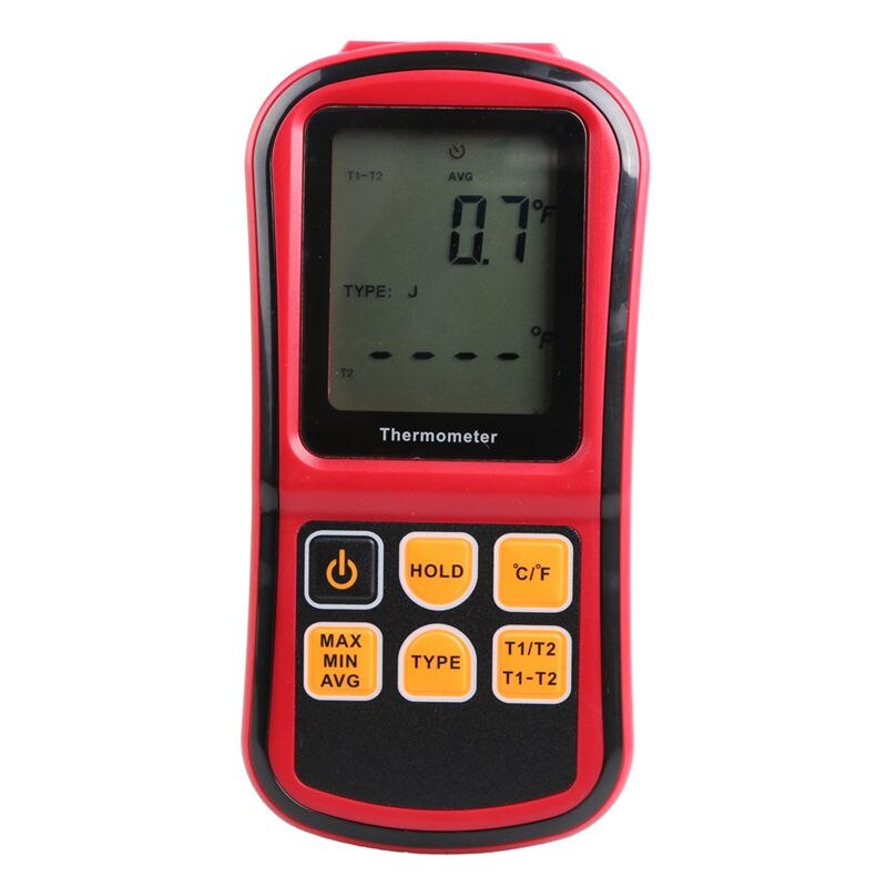 Digitales Thermoelement-Thermometer -50 ~ 300 Grad Industrielles Temperaturmessgerät J K T E N R S Typ Thermoelement-Temperaturtester