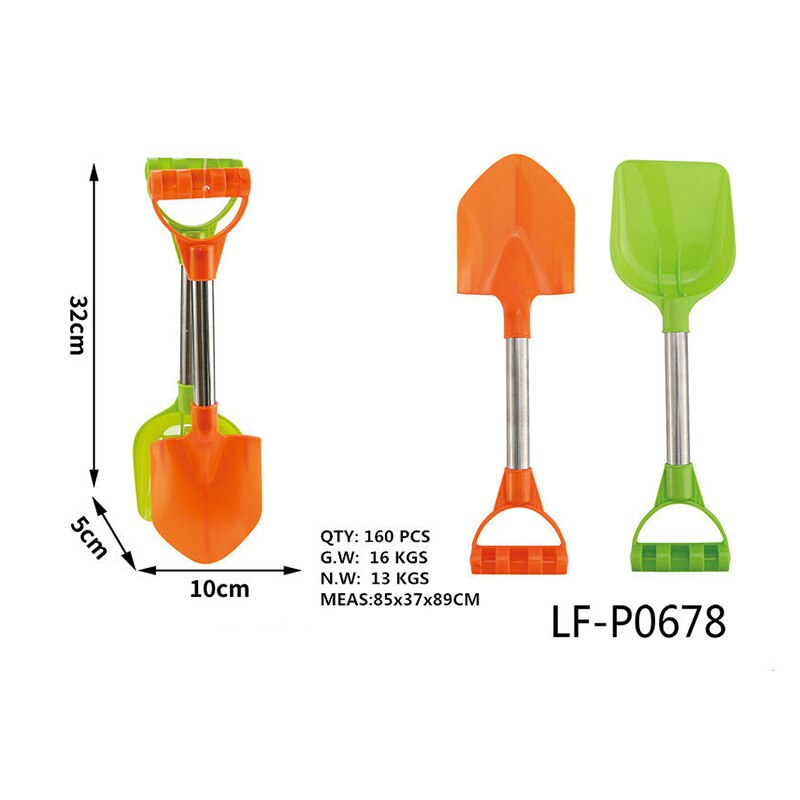 2Pcs/Set Beach Shovel Beach Toy Kids Outdoor Digging Sand Shovel Play Sand Tool Playing Shovels Play House Toys Summer