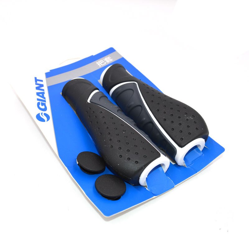 Original giant Bike Handlebar Grips130mm Handle Bar Silica gel End Grip for Multi-Speed Bicycle Mountain BMX Floding