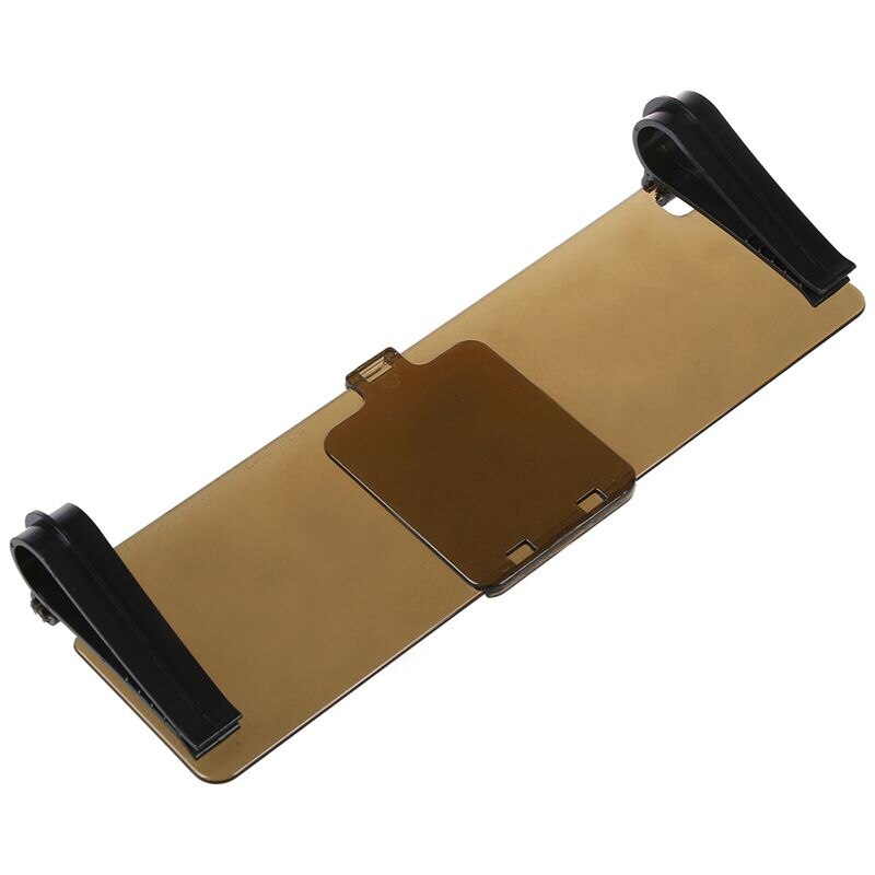 Slitesterk solskjerm, anti-refleks anti-blending, clip-on bil solskjermspeil