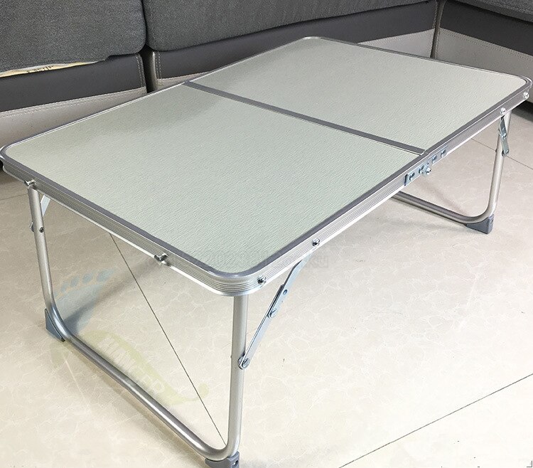 Portable Folding Laptop Table Stand Folding Computer Reading Desk Bed Tray Adjustable Portable Mini Picnic Desk: color 1