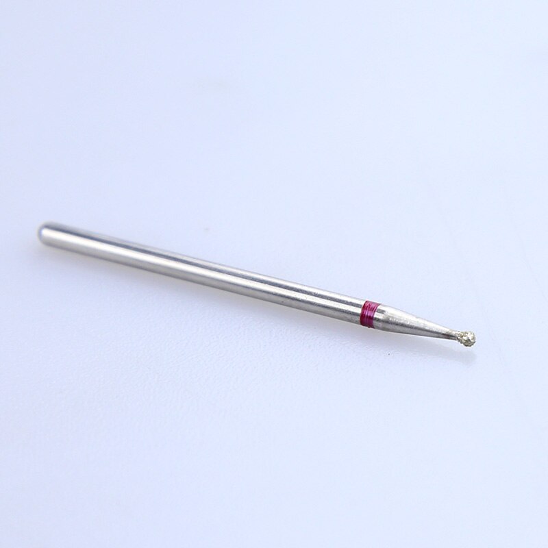 Taladro de uñas cortador de diamantes para aparatos de manicura para máquina de manicura fresadora para uñas boquilla para manicura pedicura: 1.4mm