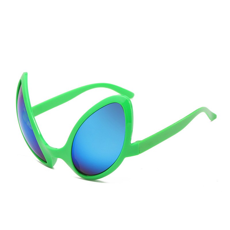 Alien Glasses Prom Glasses Funny Props Party Holiday Party Supplies Green Alien Modeling Prop Strange Shape Glasses
