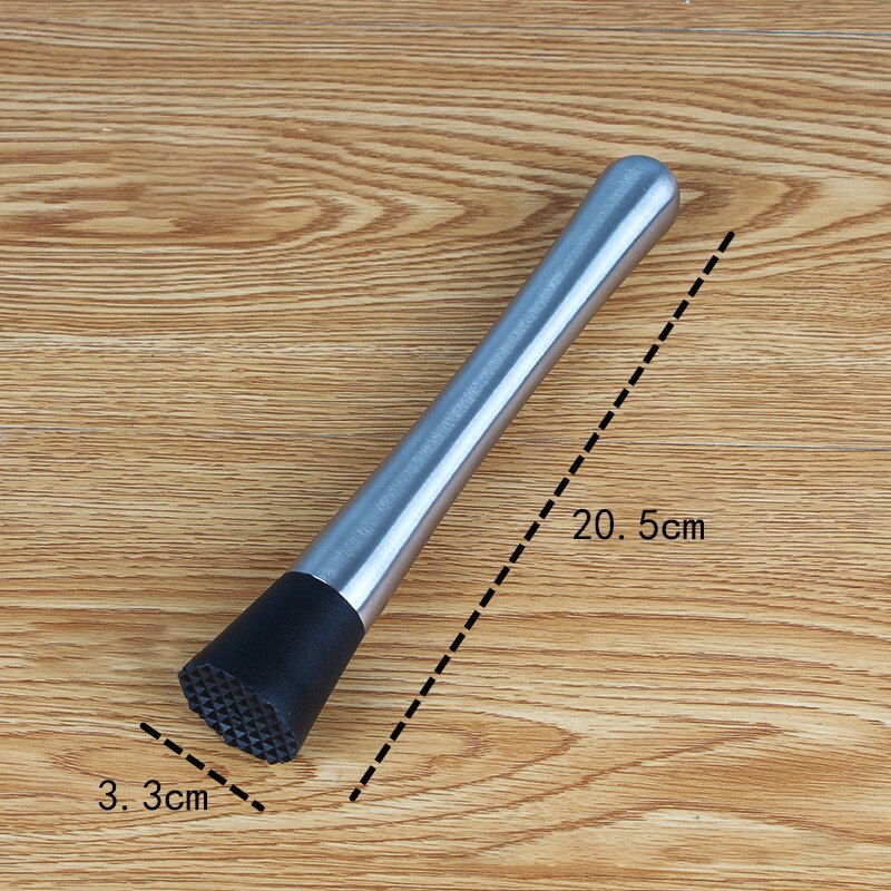 cocktail Muddler sbarra in Acciaio Inox Miscelatore sbarra, Utensili E Accessori Mojito cocktail FAI DA TE Succo di frutta Muddler Ghiaccio Tritato Attrezzo della Barra sbarra, Utensili E Accessori C1209 c