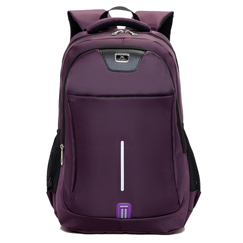 Chuwanglin Mode Mannelijke Rugzakken Mannen Laptop Rugzakken Waterdichte School Rugzak Voor Man Bag Hoge Capaciteit Reistassen K6160: Purple