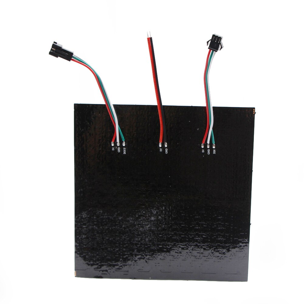 WS2812B 8X8 8x32 16x16 Pixel Panel Flexible Matrix Screen WS2812 IC RGB 5050 SMD Led Module Individually Addressable DC5V lamp
