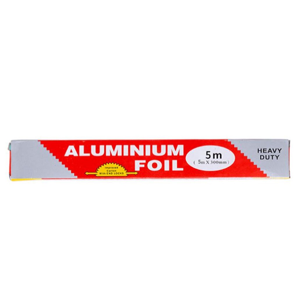Aluminium Foil Roll Catering Food Wrap Grease Proof Kitchen Tin Foil BBQ Tin foil Baking Aluminum foil
