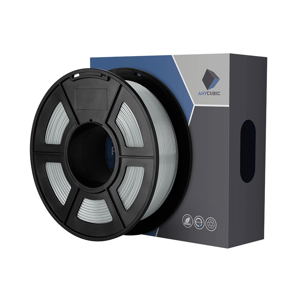 ANYCUBIC PLA Filament 1.75mm Plastic For FDM 3D Printer 1kg/Roll Rubber Consumables Material for 3D Printing Mega S Chiron Vyper