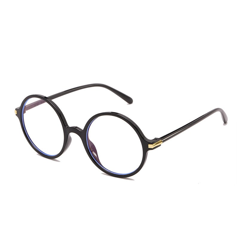Eyewear Eyeglasses Black Circle Round Vintage Retro PC Frame Clear Lens Glasses Round Optical Glasses Eye Glasses A0026