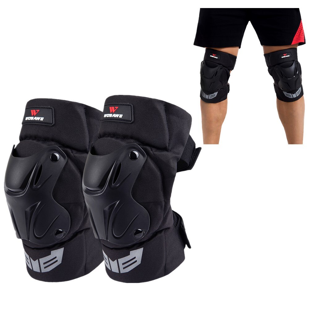 WOSAWE Motorcycle Motocross Riding Knee Protection pads Shin Guard Knee Brace Support Leg Warmer Skiing Skateboard Knee Pad: BC335