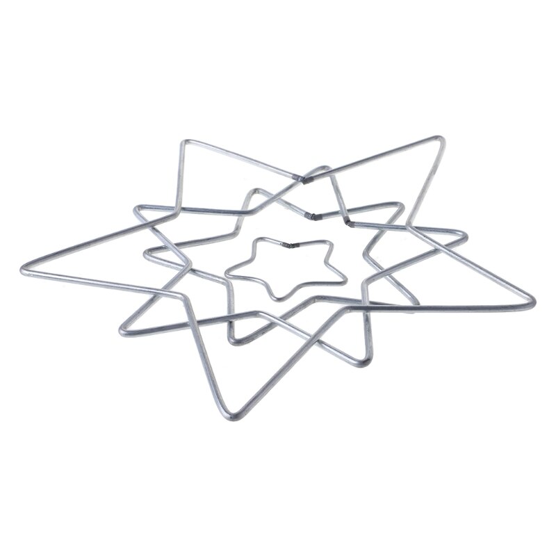 Metal Dream Catcher Star Hoop for DIY Handmade Dreamcatcher Macrame Accessories