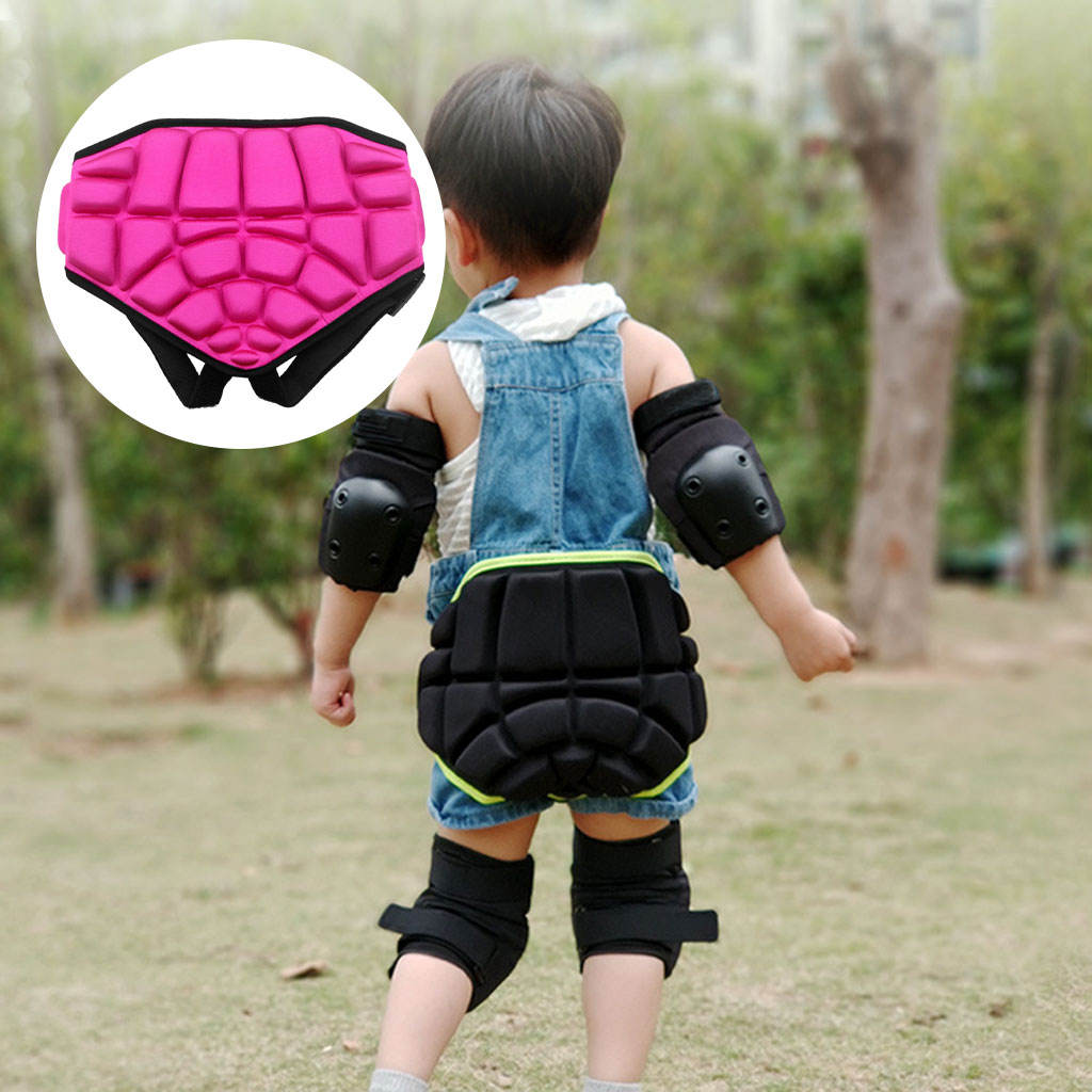 Children Sports Butt Pad Ski Snow Boarding Skate Hip Protective Padded Shorts, Kids Protective Hip Pad