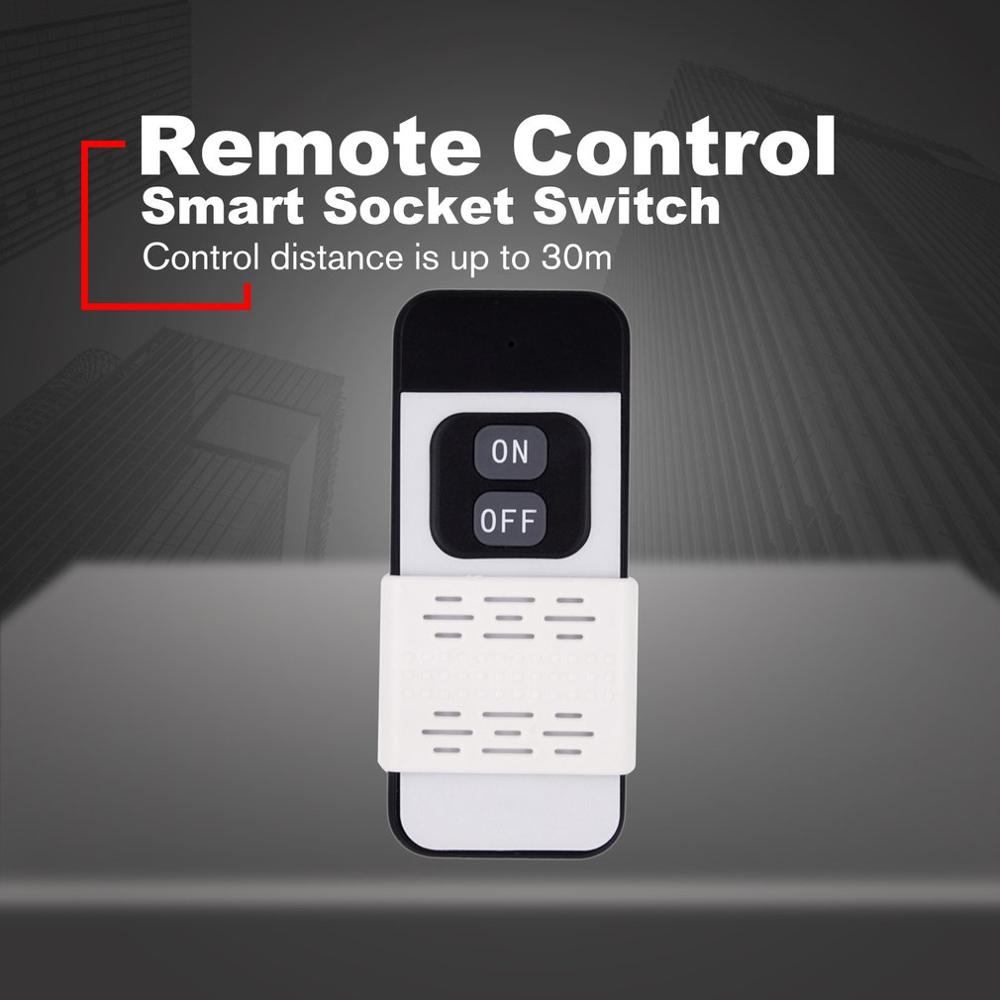 2,4G Control remoto Smart Socket Switch Kit de interruptor de luz inalámbrico controlador remoto para cabeza de lámpara inteligente con función RF