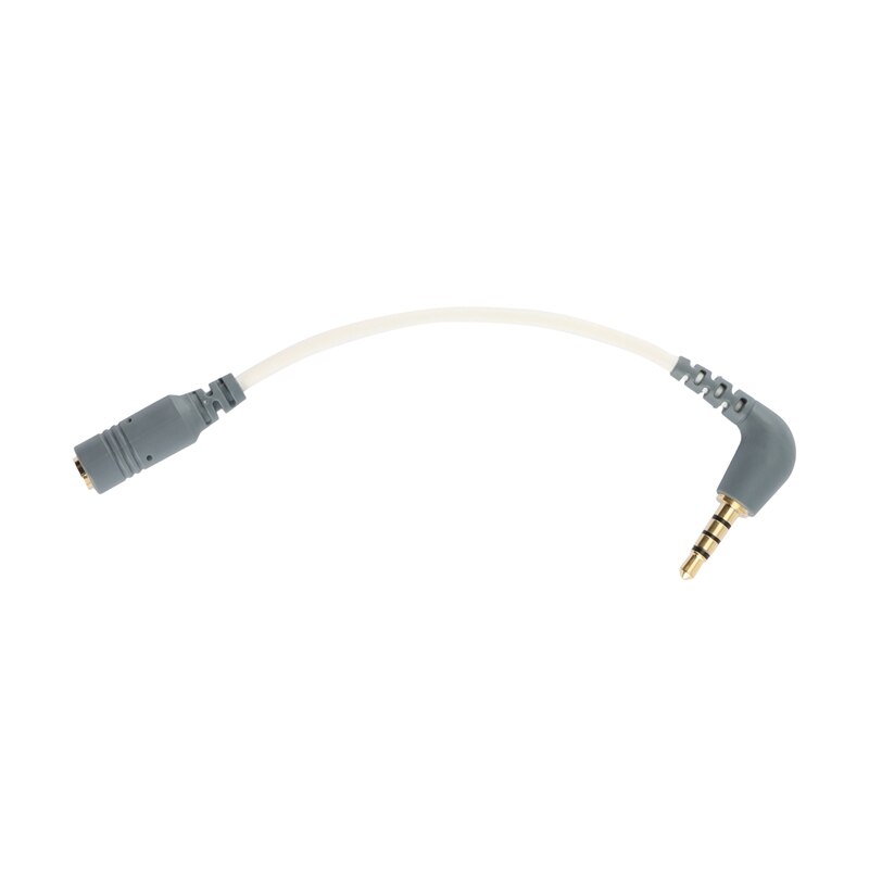 Replacement Microphone Cable For Rode 3.5Mm TRRS Male To Female TRS Adapter Microphone Accessories: White