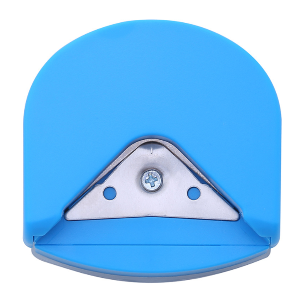Arrondisseur d'angle de carte en papier R4, 4 mm, outil découpe photo, album, carnet, perforateur, idéal pour le bricolage DIY,: R4 blue