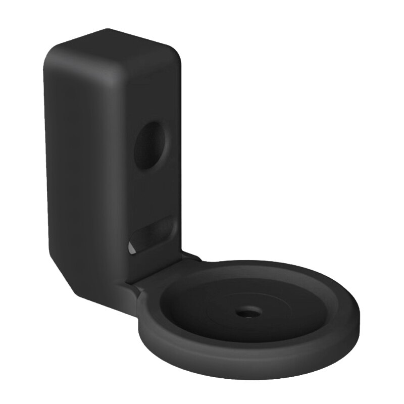 Soporte de montaje en pared para Alexa Echo Dot de 4ª generación, para altavoces inteligentes domésticos: Negro