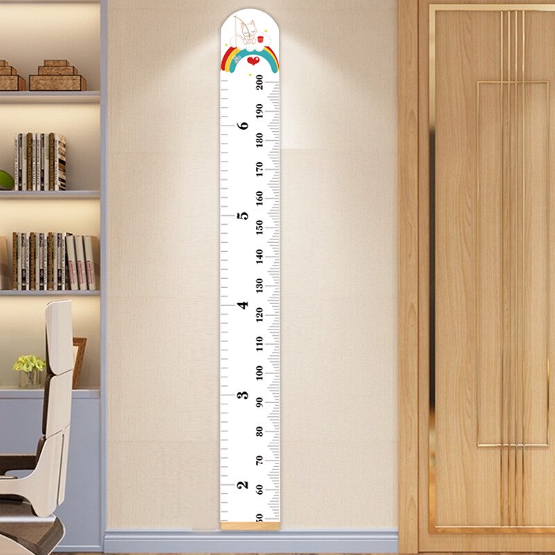 Growth Chart for Kids Unisex Kids Room Wall Decor Wall Tape with Height Chart for Kids HFing
