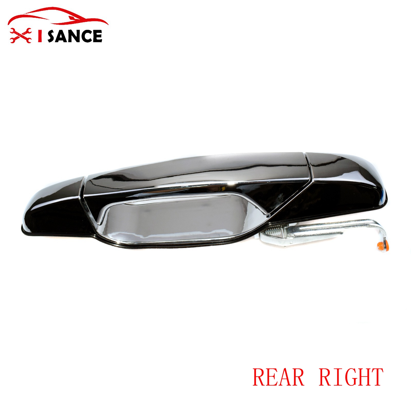 Chrome Outside Exterior Door Handle Front Rear Left Right For Chevy Tahoe Yukon Gmc Cadillac 15915147,15915148,15915619,15915620: REAR RIGHT