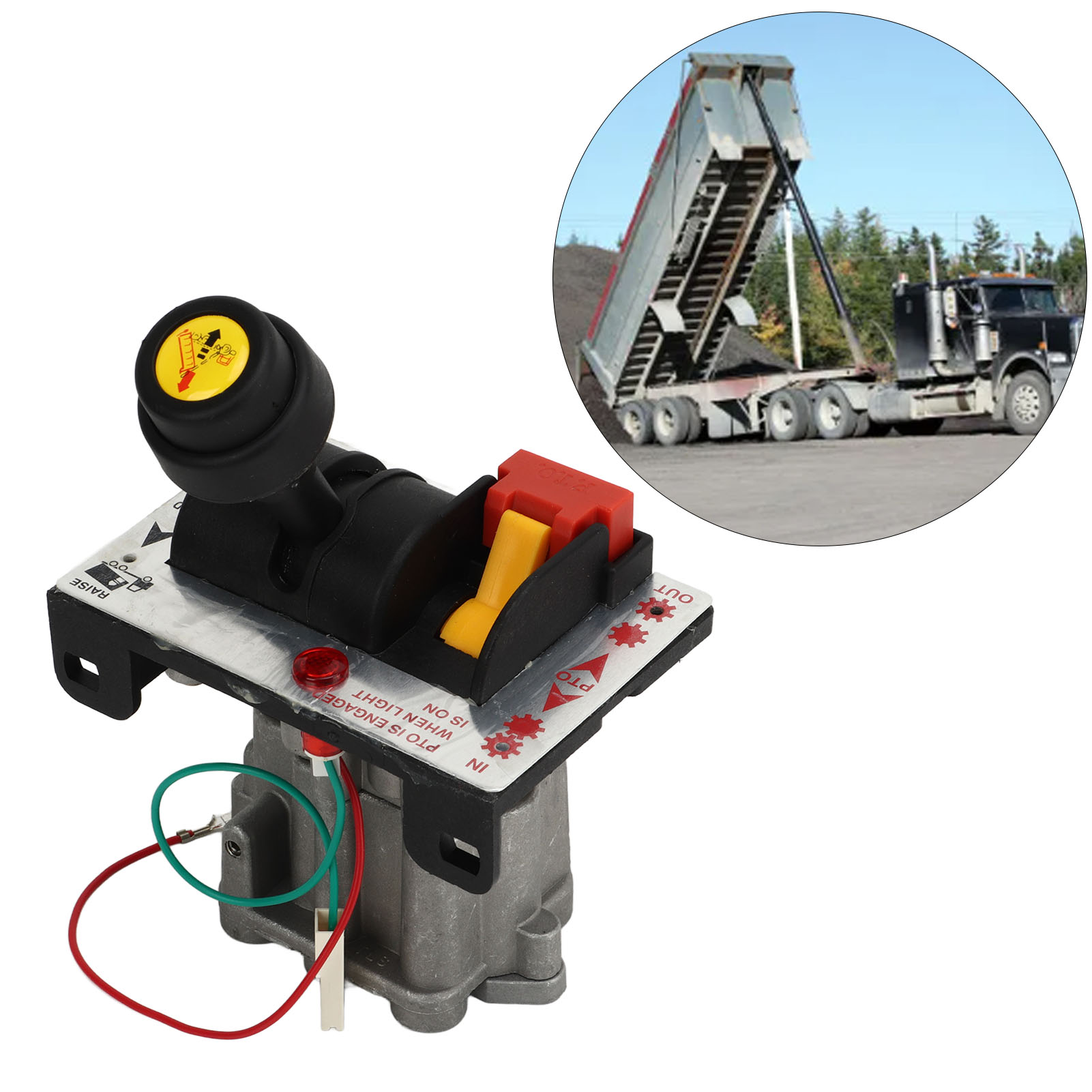 Vannes de commande proportionnelles avec interrupteur de prise de force, interrupteur de benne de ralentissement pour système hydraulique, vanne de commande de camion à benne basculante