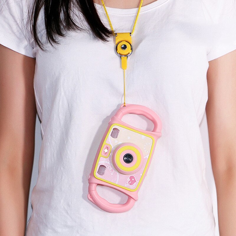 Children HD Mini Digital Camera Dual Lens Shockproof Handles Video Photography GDeals