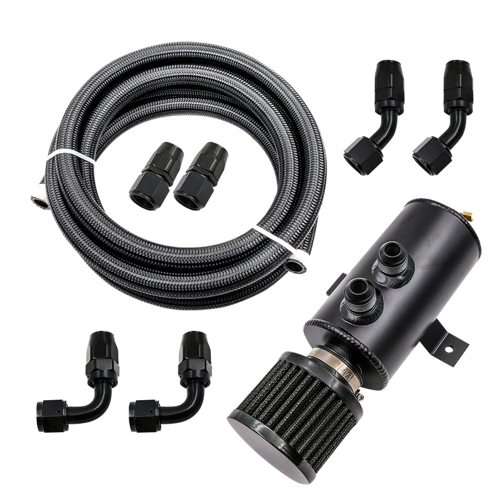 Universal fuel tank, compact, 2 ports, aluminum fuel tank, fuel tank, fuel tank parts, two-hole breathable water bottle