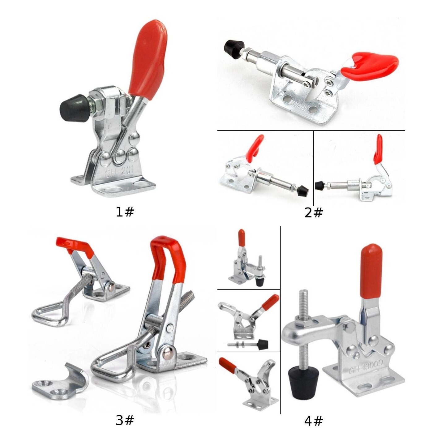 Workshop Hand Tool Quick Release Toggle Clamp Clip With Handle Handling Capacity