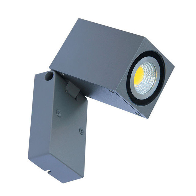 LED 5W Outdoor Wall Light GU10 Adjustable Folding Sconce Waterproof IP65 Outside Porch Lights Courtyard Garden Wall Lamp Fixture: Cold White / 6W