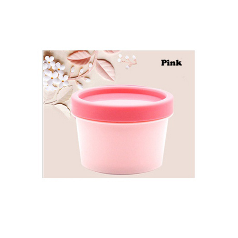 10 stuks lege potjes 50g 100g 200g veelkleurige plastic cosmetische make-up gezichtscrème container ijspot met binnendeksel: Lichtgrijs