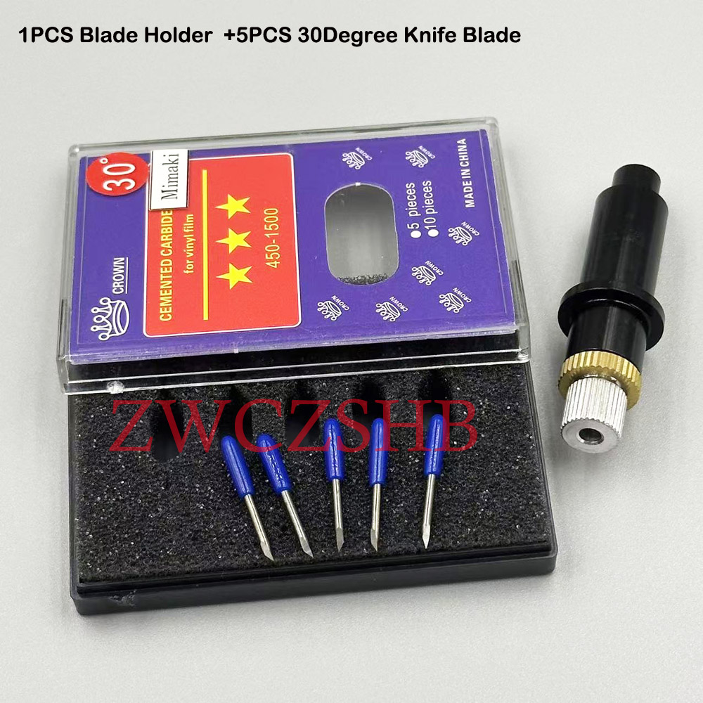 6PCS Cutting Plotter Mimaki Knife Blade Holder for Mimaki CG-60 CG-130 CJV150 CJV30 Printer Vinyl Cemented Carbide Blade Holders