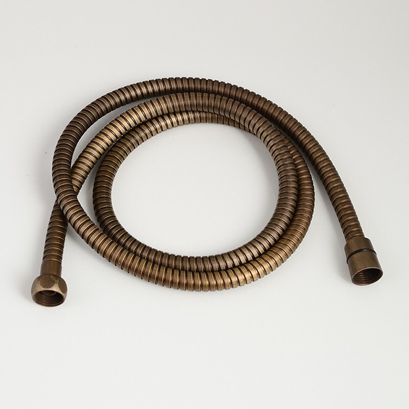 1.5m = 59 &quot; badeværelse udskiftning bruseslange håndbruser udskiftning fleksibel slange/rør sort bronze vandhane slangerør