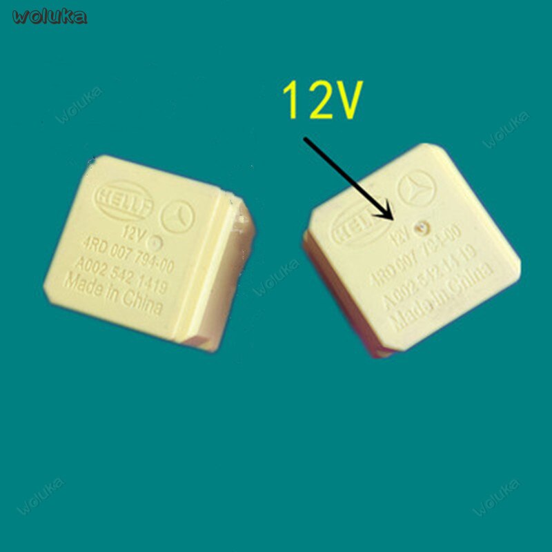 Car pure copper 4 pins 5 pins relay 12V universal modified car relay 4 plug relay 5 plug relay CD50 Q04
