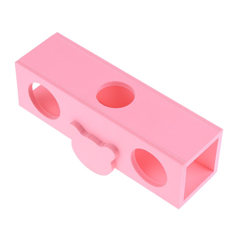 1 Pcs Luxe Hamster Huis Swing Speelgoed Glijbaan Hamsters Nest Loft Bed Kooi Nest Huisdier Egel Kasteel Klim Speelgoed Kleine huisdier Huis: Scarlet
