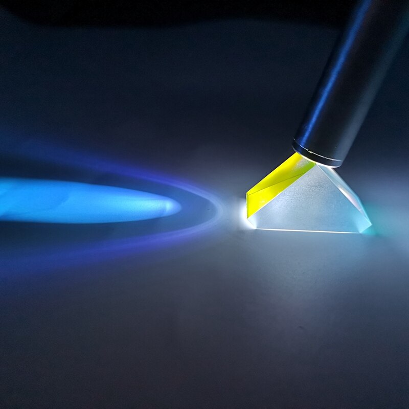 Prism Lens Factory Dichroic Glass Production Optical Lens Various Sizes Custom