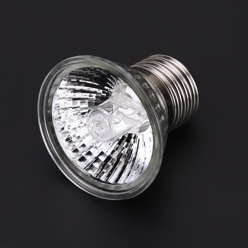 25/50/75W Reptile Tortoise UVA+UVB 3.0 Heating Lamp Full Spectrum Sunlamp Basking Pet Box Heater Warmer Heat Bulb Brooder