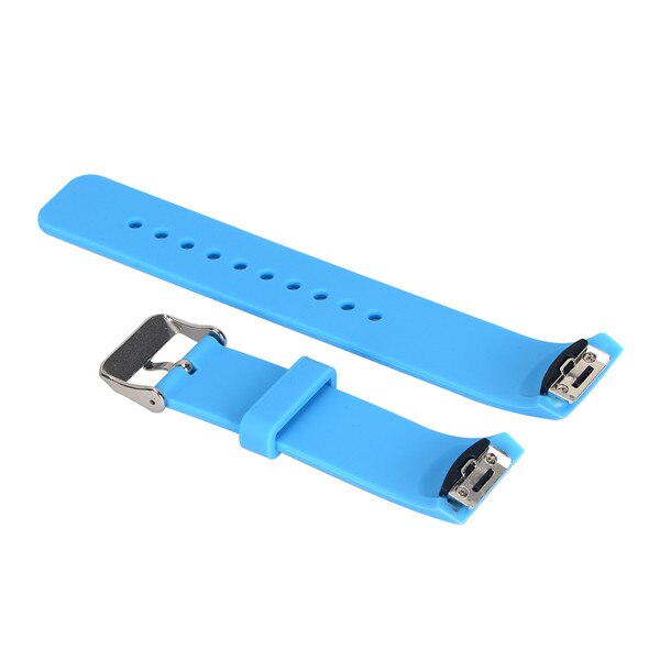 For Samsung Gear S2 R720 watch strap Replacement Silicone Solid color sport watchband Straps For Gear S2 SM-R720 smart watchband: Sky Blue