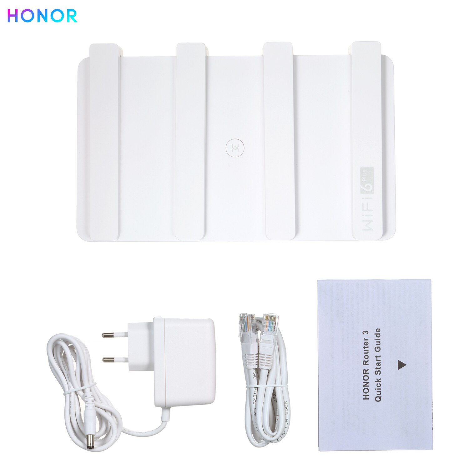 Honor router 3 wifi router wi -fi 6+  dual core 3000m gigabit port dual-band router 2.4g/5g husstand signal forbedret wifi