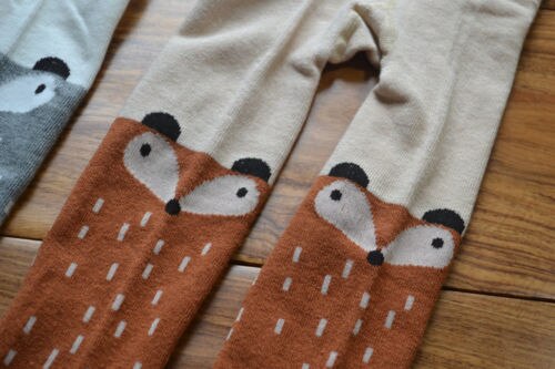 Chaussettes hautes en coton pour bébé fille, collants, chauffe-jambes, Animal d'hiver, joli accessoire, meilleur