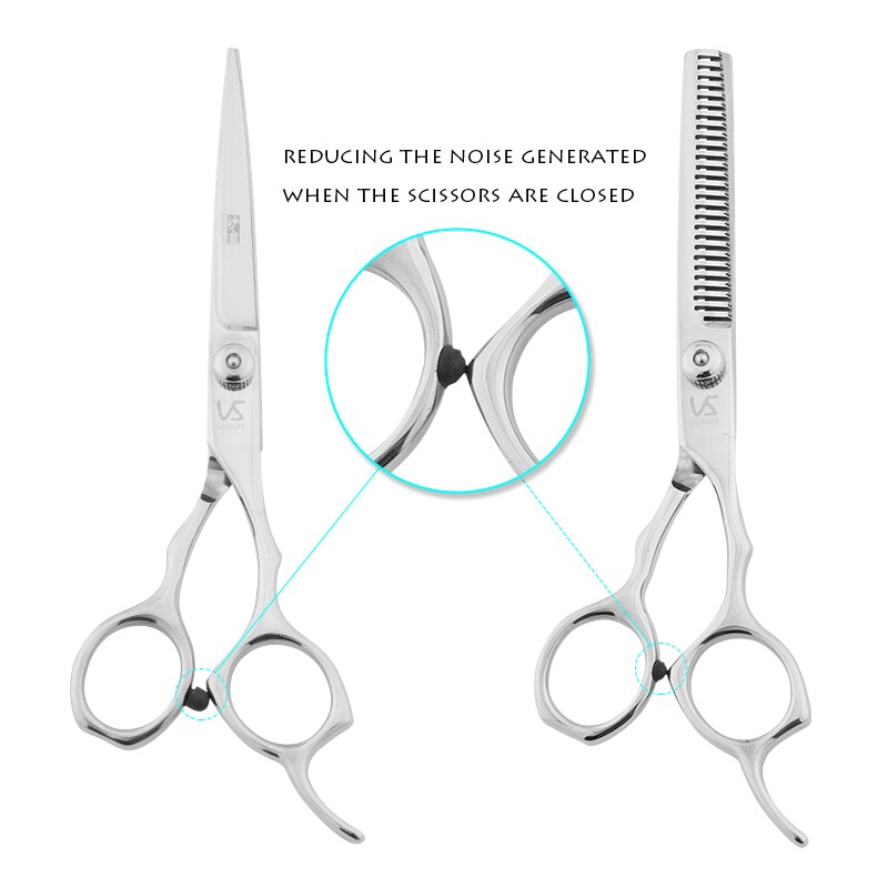Haward frisør saks barber saks sæt højre hånd hår klip saks saks salon frisør sæt  vs02