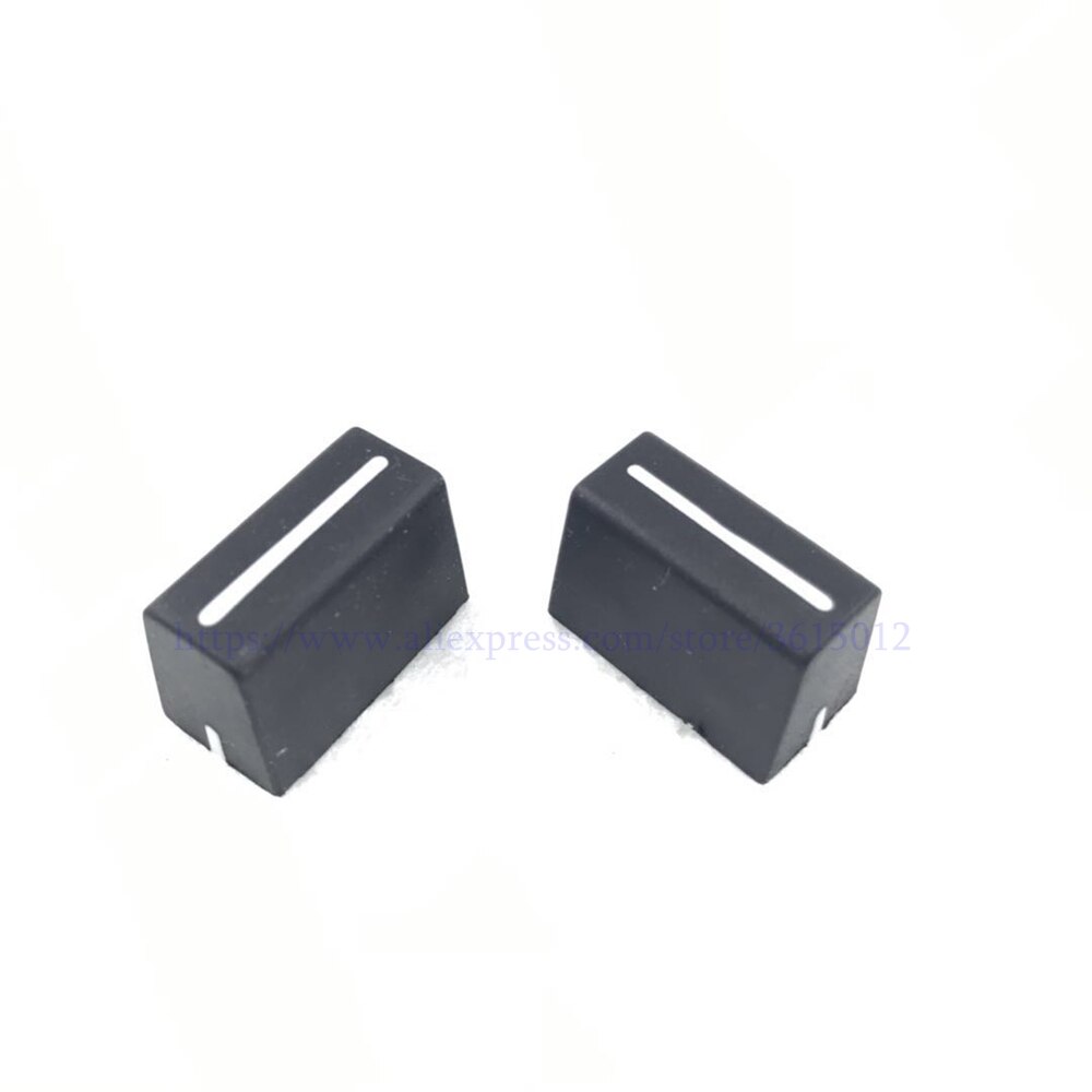 20PCS Channel Crossfader Fader Knob Cap For RANE 56 57 61 62 64 68(Black)