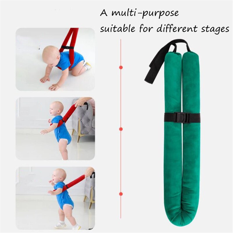 Cinturón de bebé en forma de U, andador para bebé, arnés para niño pequeño, mochila auxiliar, cinturón de aprendizaje para caminar, correa de correas de pie