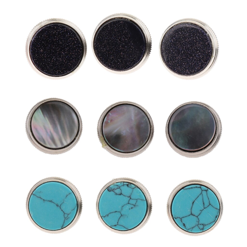 3 Pieces Trumpet Valve Finger Buttons Trumpet s Valve Screw Parts