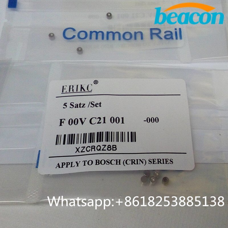 Beacon F00VC21001 diesel fuel injector Ball Seat Steel Ball Bearing FOOVC21001 for injector 0 445 110 series