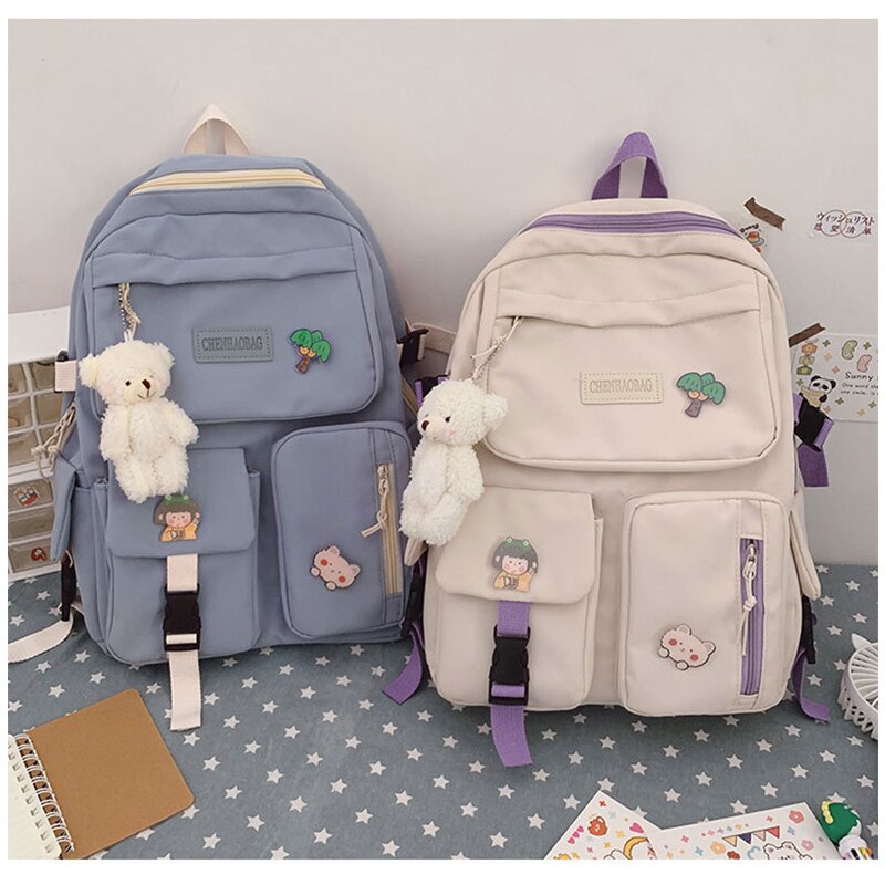 Niedliche schultaschen für mädchen, Teenager-rucksäcke für sterben mittelschule, damen 2022 rucksäcke Ich bin lässigen Hochschule-stil