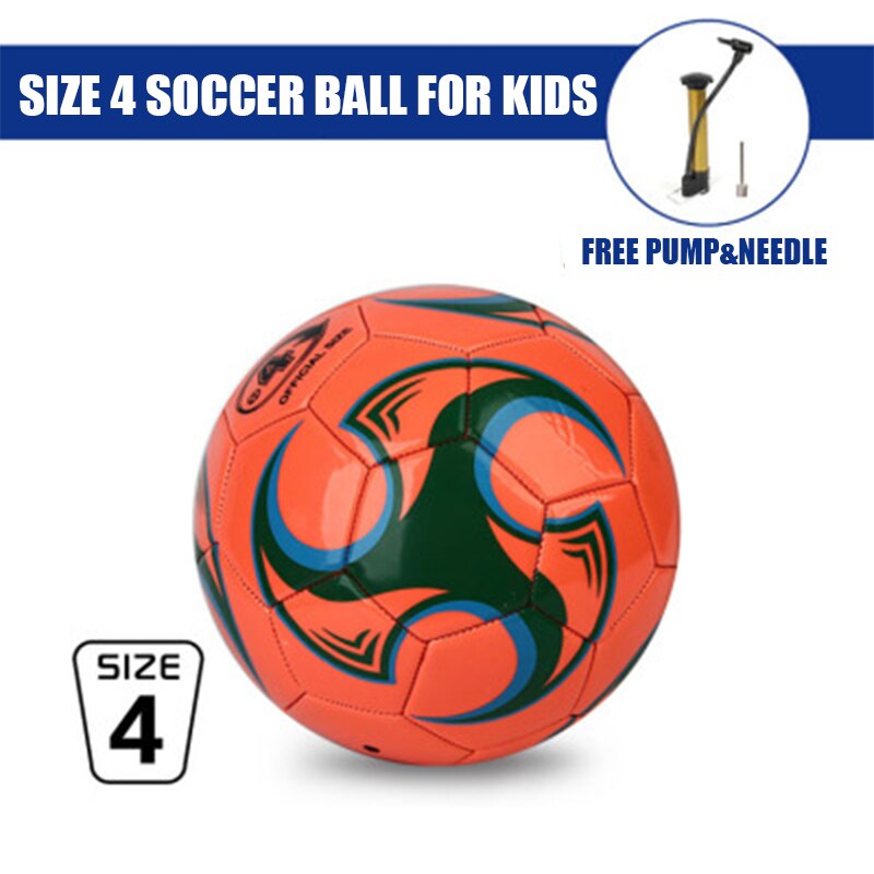 Wishome Size 5/4/3 Voetbal Pvc Voetbal Voor Kinderen Wedstrijd Training Voetbal Sport Tuin Game Voor kinderen Zachte Futball Voetbal
