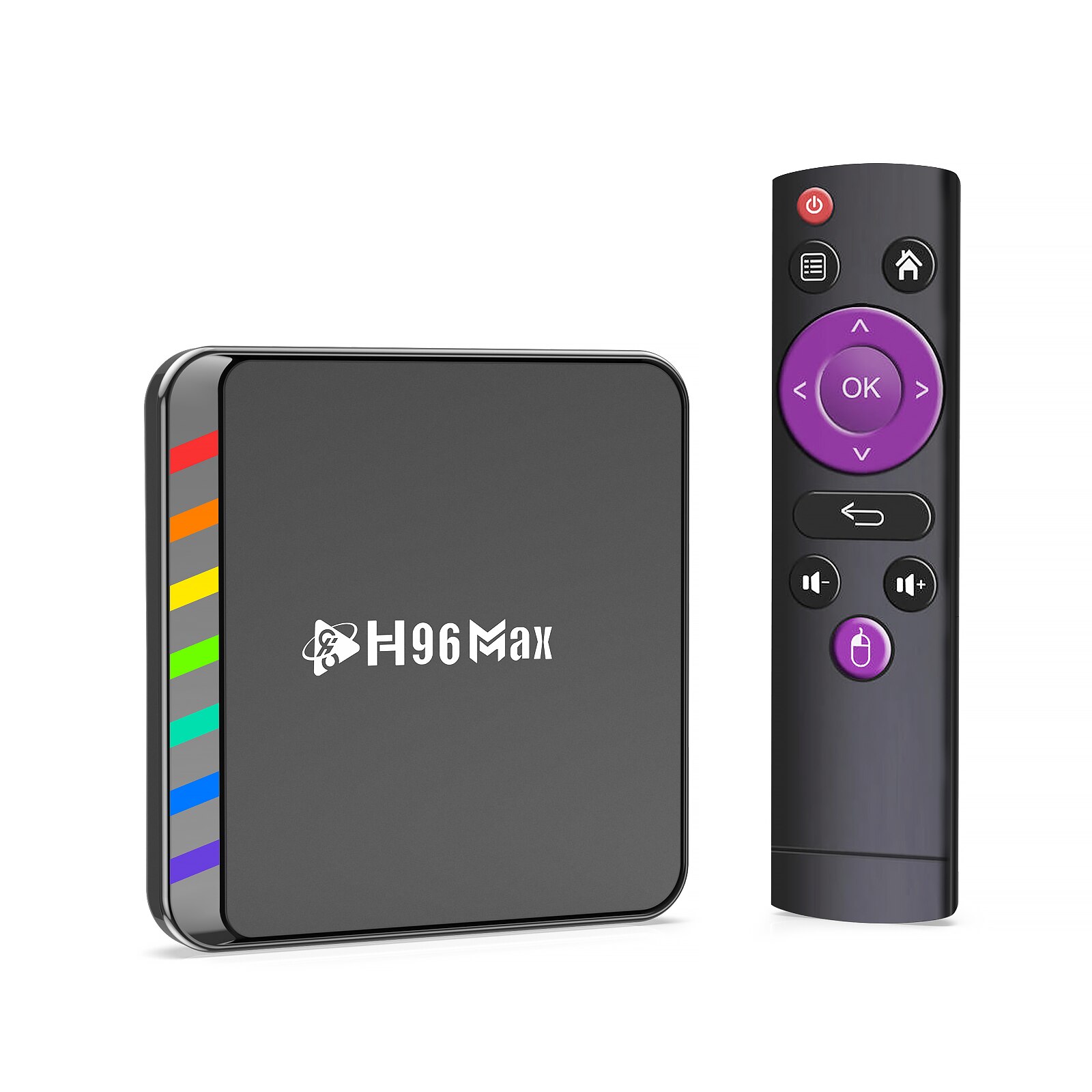 Smart TV Box Android 11 S905W2 4GB 32GB 64GB AV1 Quad Core WIFI6 4K H96 Max W2 Set Top Box lettore multimediale TV Box