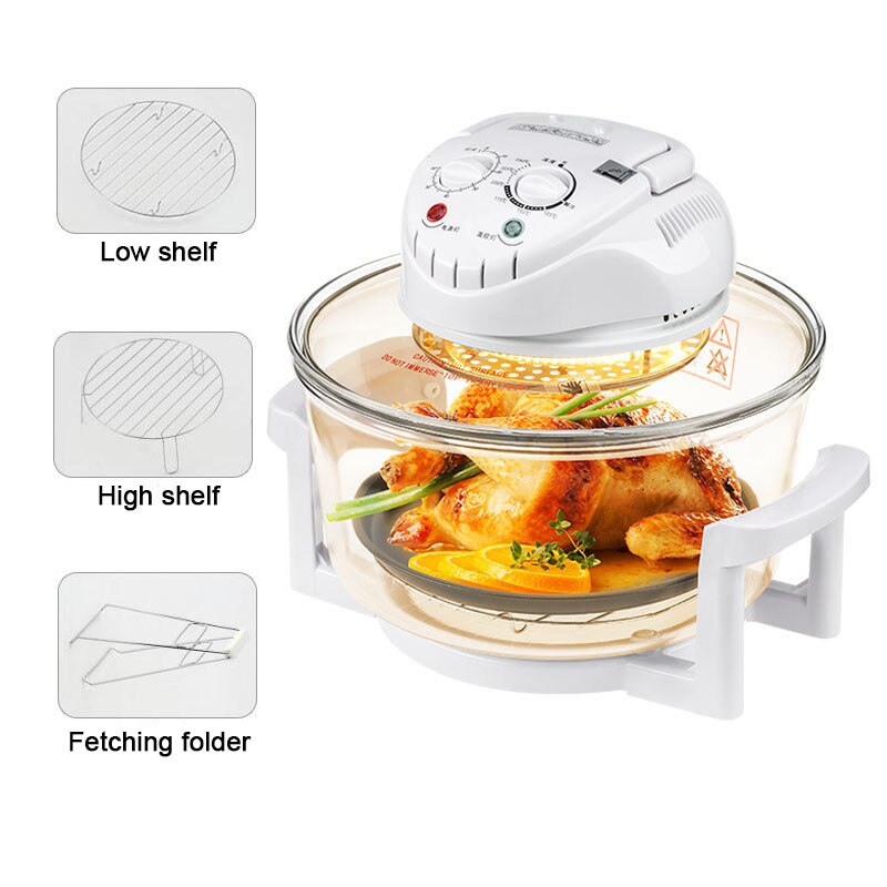 Household Electric Air Fryer Deep Fryer Fryer Intelligent Multifunctional Smokeless Convection Electric Frying Machine MT-A15