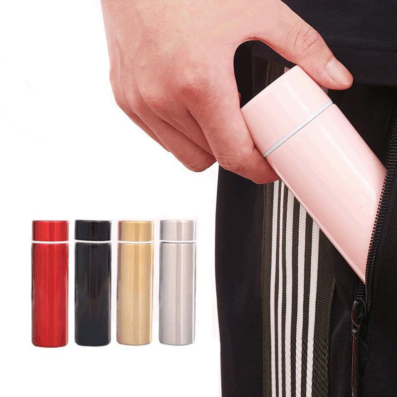 Draagbare Pocket Thermos Beker Roestvrij Staal Mini Outdoor Camping Water Fles Insulated Thermosfles Water Koffie Cup