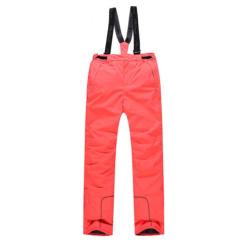 Detector Winter Girls Ski Pants Windproof Overall Pants Tracksuits for Children Waterproof Warm Kids Boys Snow Ski Trousers: Orange / XL